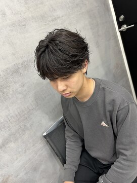 ネクスト 静岡店(NEXT) MEN'S HAIR/ブルーブラック/スペインカール/韓国マッシュ