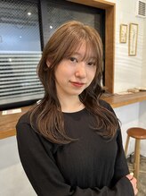 コカブ 本山(KOCHAB)&nbsp;ベージュカラー[カット/レイヤーカット/顔まわりカット]