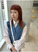 「韓国風ストレート × モードウルフ」