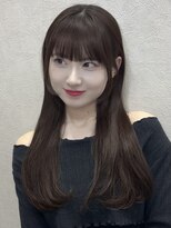 ソア 並木坂(Soa)&nbsp;韓国ヘア/顔周りカット/レイヤーカット/ベージュ/ロング