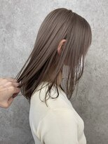 サンクマーケット 渋谷(cinq MARKET)&nbsp;渋谷ミルクティーベージュハイトーンカラーヘーゼルベージュ30代