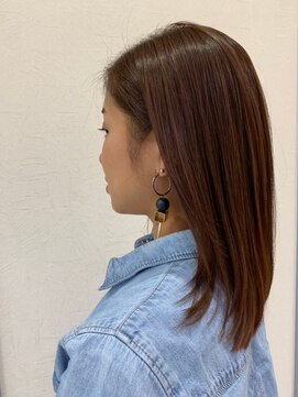 ハクバイジェービー 稲毛(hak by jb) 丸型◎髪質改善カラーで作るアッシュベージュ[稲毛駅/白髪染め]