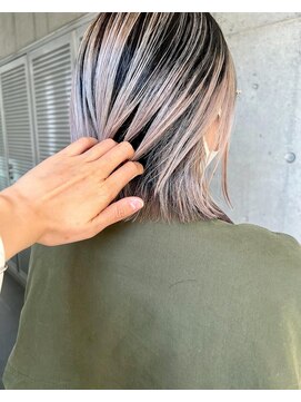 ガルボヘアー 桟橋店(garbo hair) バレイヤージュ　カラー　カット　高知美容室