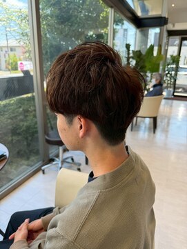 ルシードスタイルレーヴ(LUCIDO STYLE REVE) 【長野市/メンズ】カット×パーマ