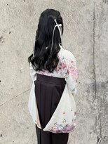 ヘアーデザイン グランツ 平成店(hair design Granz)&nbsp;☆卒業式の袴&ハーフアップ