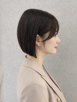 ルクス(Luxs) 顎ラインぱつっとボブ