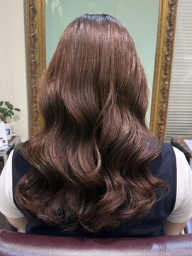 アメリ バイ アピッシュ(Amelie by apish) コテ巻き風パーマ韓国風パーマロングパーマ前髪パーマ