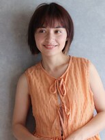 ルー ハナレ(Luu HANARE) ぱつっとボブ/透明感カラー/暖色カラー/髪質改善/神戸/岡本