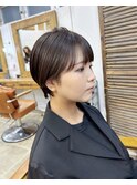 コンパクト丸みショート