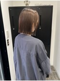 ラインのキレイな切りっぱなし