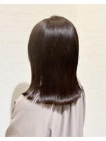 タヤ 府中店(TAYA)&nbsp;透明感ブラウン☆白髪もOK/大人ミディアム外ハネ/府中