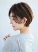 前髪なし大人ショートボブ30代40代50代 【AIN.表参道】川原大地