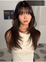 ファムエリア(FEMME AREA)&nbsp;ロングレイヤー　レイヤーカット