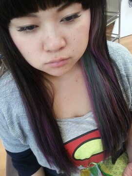 てふてふ美容室 特殊カラー