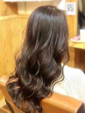 ララテラス(LaLa Terrace) ブルーヴァイオレット×大人かわいいエレガンスリッジウェーブ