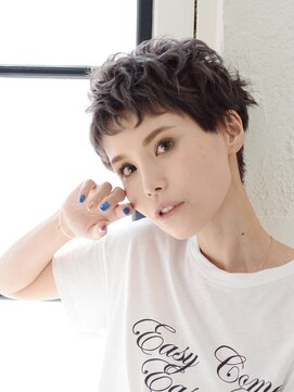 アース 熊本光の森店(HAIR&MAKE EARTH) 外国人風×パンクベリーショート