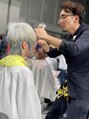 アース 三ツ境店(HAIR&MAKE EARTH) EARTHコンテストに集中している様。勝ちきるまでやめれない！