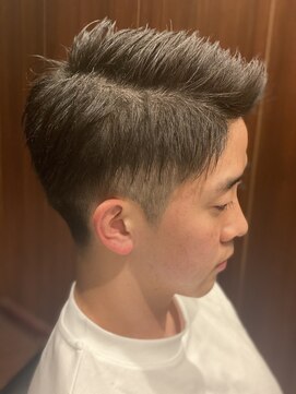 ヒロギンザ 田町店(HIRO GINZA) ツーブロック×七三バック　ヒロ銀座/田町/田町床屋/田町理容室