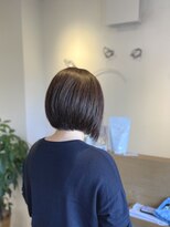 ハッコ(hacco) 艶髪ボブ/グレーベージュ/フレンチカジュアル/グレージュカラー