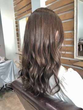 ルー(loup) ショコラブラウン/ブラウンカラー/髪質改善/福岡/天神/大名