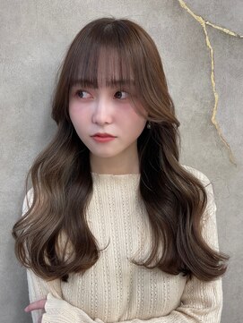 ロンドアヴァントゥス 池袋(Lond aventus) オリーブグレー/レイヤーカット/ココアベージュ/黒髪/小顔/池袋
