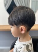 ツーブロックショート