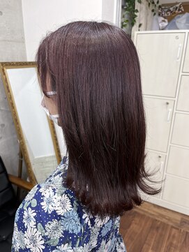 メルシー トータル ブランディング サロン(merci TOTAL BRANDING SALON) 大人ベリーピンク/ロングヘア/merci横浜