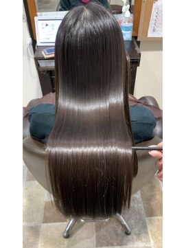 バランスヘアクリニック 南仙台駅前店(Balance hair clinic) 髪質改善ヘアエステ/黒髪ストレート[タイトストレート]30代/40代