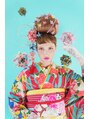 ヘアーズ ラブリージョブリー(hair's Lovely Jubbly) 上田塾修了作品タイトルは「花くす玉」