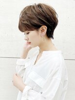大人可愛い小顔ひし形クビレ丸み/20代/30代/40代/ショート/ボブ
