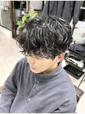 波巻パーマ