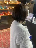 【札幌円山】クリスタルカラー/白髪染め/内牧ボブ/ミニボブ