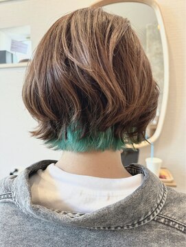 オルオル(Olu Olu) ブリーチデザインカラー