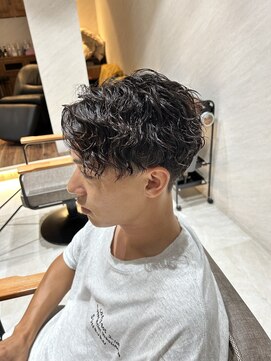 アドア 横浜(ADORE) 【ADORE 横浜】メンズカット×スパイラルパーマ