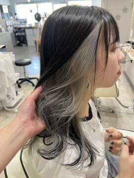 ムーンヘアホーム(MOON hair home) シルバーホワイトインナー