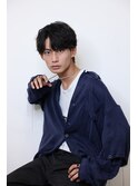 波巻きスパイラルパーマメンズマッシュツイストスパイラルパーマ