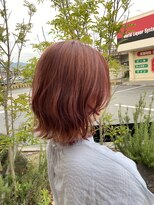 サラ 新宮店(SARA)&nbsp;ブリーチダブルカラー/ピンクベージュ/まろやかピンク