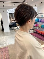 ファイブシーン アオヤマ(5SCENE AOYAMA)&nbsp;ショートパーマショートカット前髪あり前髪なし20代30代40代