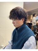 2wayバング/マッシュウルフパーマ