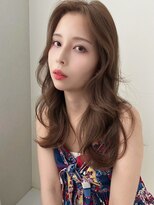 ソヨン 金山店(SOYON)&nbsp;フェミニンロング/似合わせカット/メルティカラー/かきあげ前髪