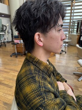 イーストハムヘッドショップ(EAST HAM head shop) メンズデザインカット/ツイストスパイラルパーマ