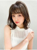 【NEW OPEN】小顔前髪あり後れ毛サイドバングメルティカラー