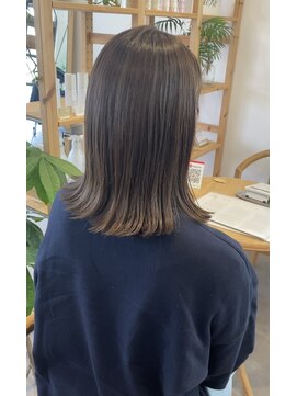 ソラ 京都桂川店(SORA.) 大人可愛い20代30代40代50代まとまりあるミディアムスタイル◎