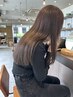 【ブリーチなしでここまで明るく♪】ワンカラー、トリートメント付きクーポン