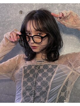 ロンドアンメゾン 原宿(Lond un Maison.) くびれヘア/アプリコットオレンジ/ハイライトカラー/レイヤー