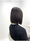 パツボブ髪質改善艶髪インナーカラー