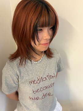 トナリ(tonari) フェイスフレーミング×コーラルオレンジ