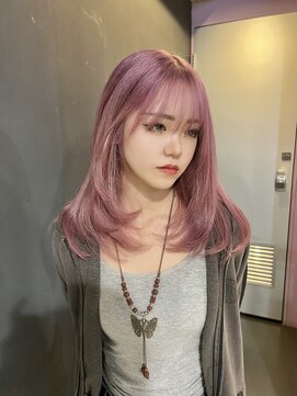 シリー(Silly) ブリーチ2回でできる【ピンクラベンダー】