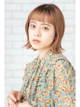 パノラ 下北沢(PANOLA) 前髪/外ハネ/パッツンボブ/ミディアムボブ