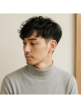 スープレックス ヘアーデザイン(SOUPREX HAIR DESIGN) ツーブロックニュアンスパーマ　20代 30代 40代 50代 60代　学割
